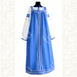 Голубые узоры